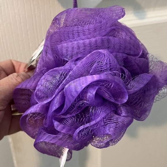 👻 NEW Scary Cute Ghost Halloween Loofah – Purple Mesh - Picture 4 of 8